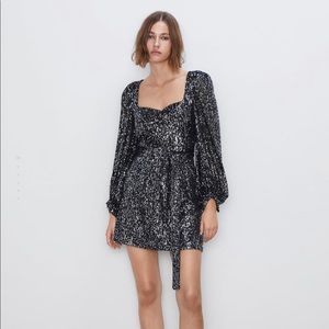 Sequin mini dress